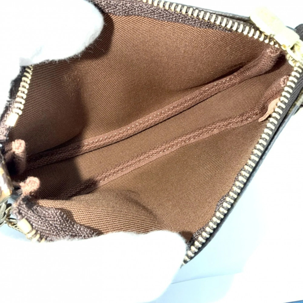 LOUIS VUITTON Authentic Brown Monogram Pochette Pouch - Picture 4 of 6
